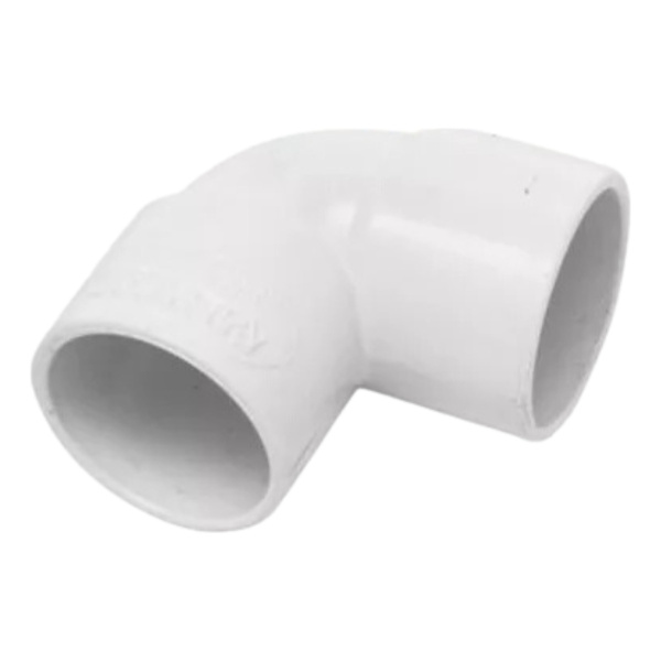 Pack 5 Codos De Pvc 40mm 90 Grados H - H Ref 3.2mm Nicoll