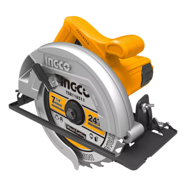 Sierra Circular De Mano 71/4 PuLG 185mm Ingco 1400w + Regalo