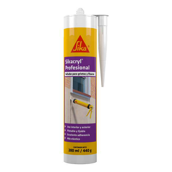Sellador Acrilico Profesional Sikacryl Premium Uso Int - Ext