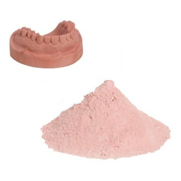 2 X 1kg Yeso Pescio Rosado Pensita N4 Odontologico Pg !
