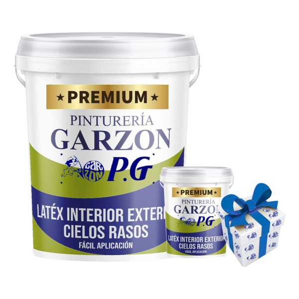 18+3.6 Pintura Int Ext Cielos Antihongos Pg Premium + Regalo