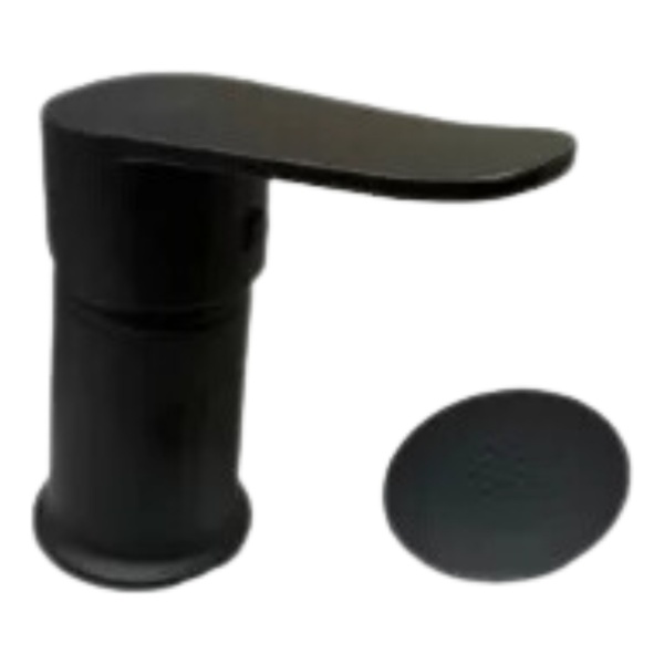 Griferia Monocomando Bidet Negro Mate Wico Rimontti - Pg