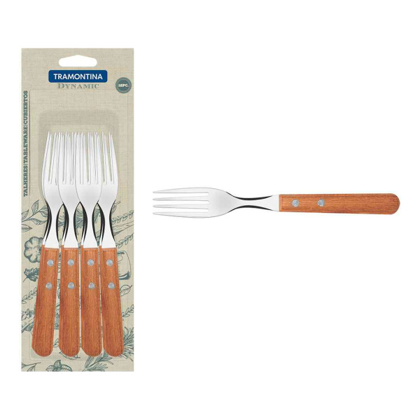 Tenedor Mesa (en Blister) 19.3cm 12 Pz. Dynamic Tramontina