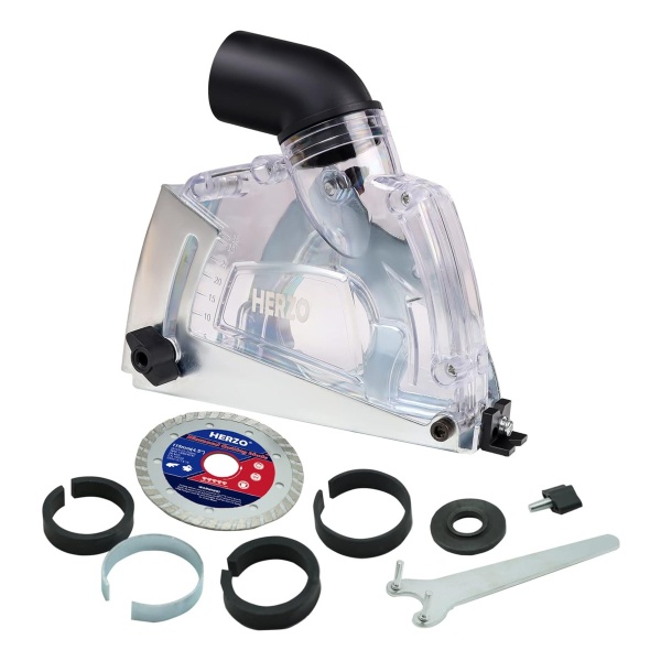 Protector Para Amoladora Con Conexión Extracción De Polvo-pg
