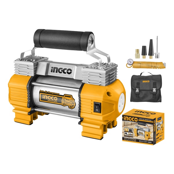 Compresor De Aire Para Auto 12v 18amp 120psi Ingco + Regalo