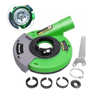 Protector Amoladora 4.1/2 Y 5 Con Conector Aspiradora K37