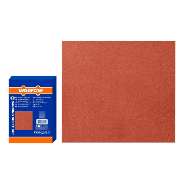 Pack X 50 Lija Papel P Madera Grano 40 Wadfow Wsm2501