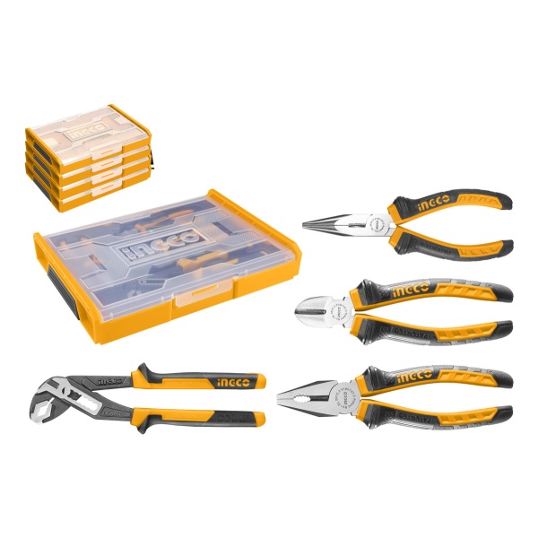 Set Organizador + 4 Pinzas Ingco Hktv01p041 P G