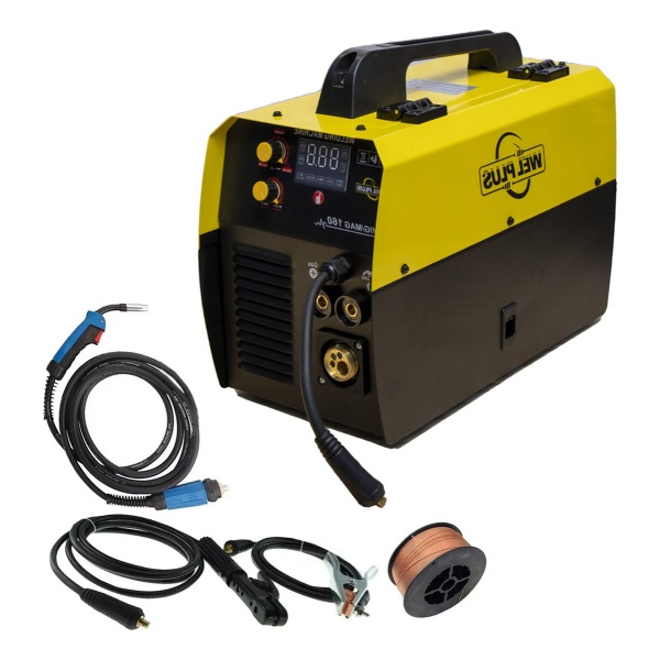 Soldadora Mig Inverter 160a Wel Plus Con Y Sin Gas Mma P G