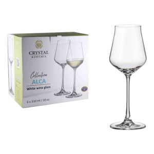 Pack 6 Copas De Cristal 310ml Alca Bohemia P G