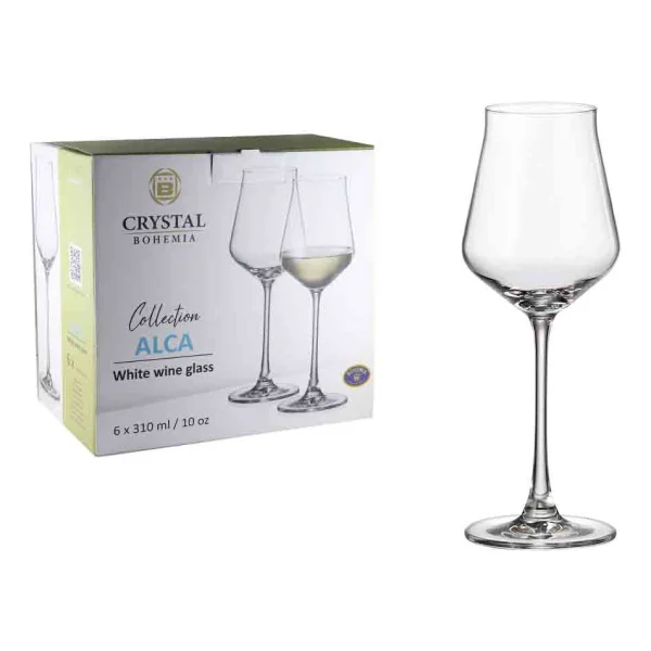 Pack 6 Copas De Cristal 310ml Alca Bohemia P G