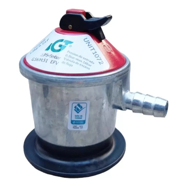 Valvula Dinamarquesa Para Garrafa 13kg 50mbar Ideal Calefon