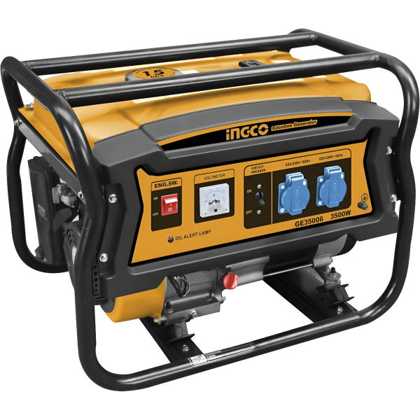 Generador A Nafta 4 Tiempos 3500w Ingco Ge35006 + Regalo !
