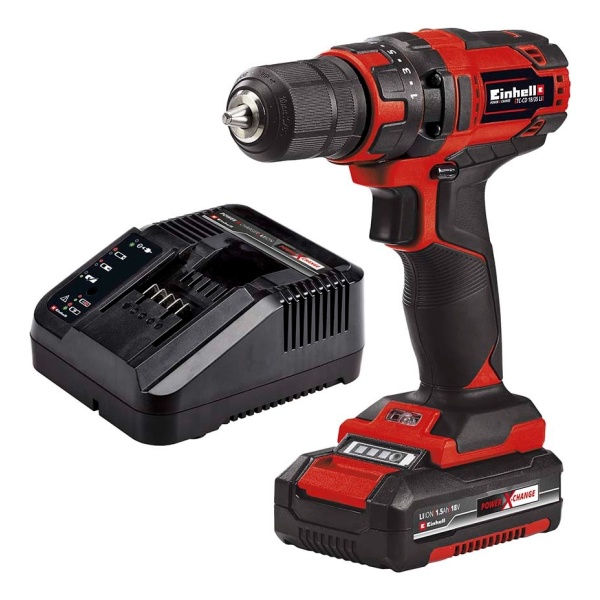 Taladro Atorn10mm 18v Tc-cd 18/35 1 Bat 1.5ah Y Carg Einhell