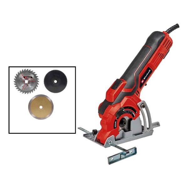 Sierra Circular Mini 600w + 3 Discos Tc-cs 89 Einhell