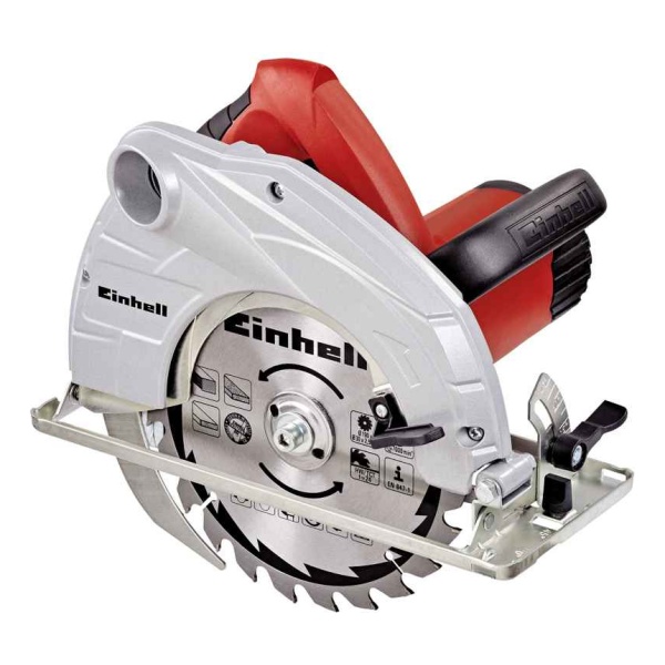Sierra Circular Einhell 7 1/4 Tc-cs 1400w 5200rpm Color Rojo