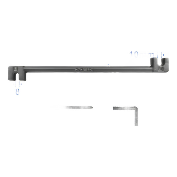 Grinfa Barra Dobladora De Metal 8x10mm 400mm Wqb3340 - Pg