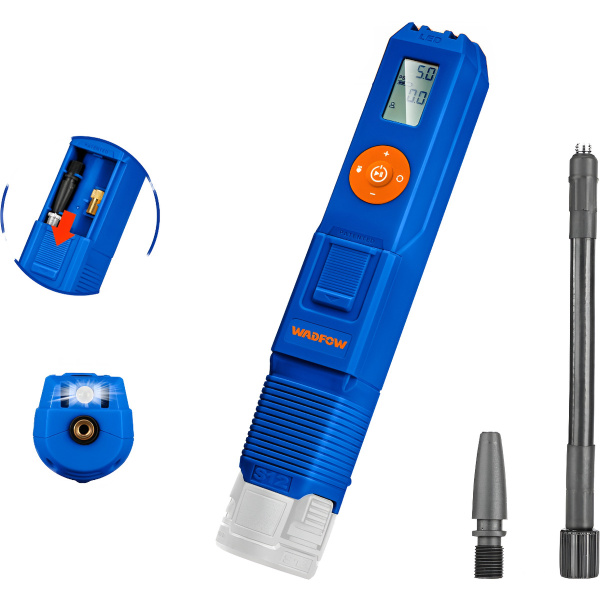 Mini Compresor Inflador De Aire 12v S12 Wadfow Wln1512 - Pg