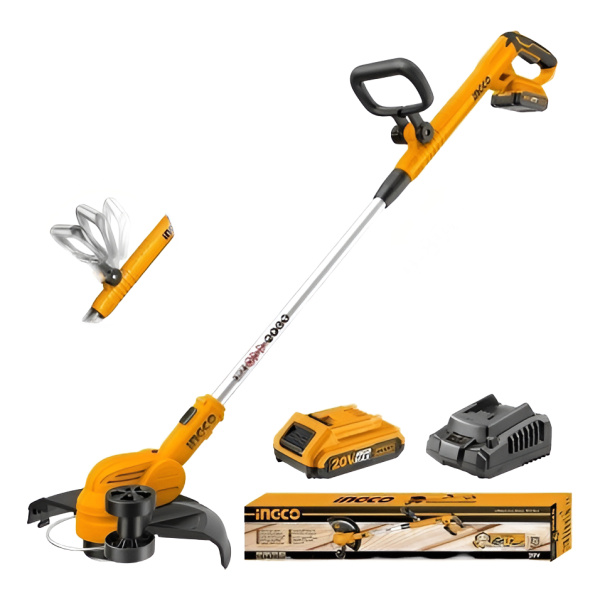 Bordeadora 20v C Bateria Y Cargador Ingco Cgtli203285 -pg