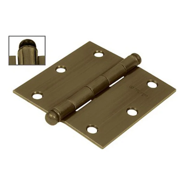 Bisagra Ace. Latonado Antiguo 2'' Cabeza Redond Hermex 43244