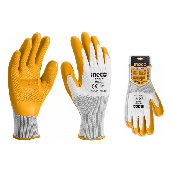 Par De Guantes De Latex Xl Ingco Hgvl08-xl P G