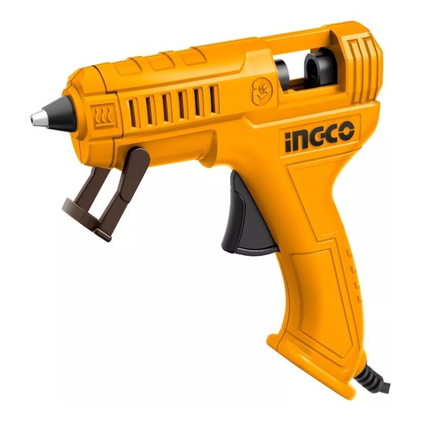 Pistola De Silicona Caliente Ingco 100w 7mm + 2 Barras P´g