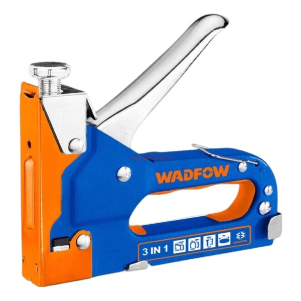 Engrampadora Manual 3 En 1 Set C Grampas Y Clavos Wadfow