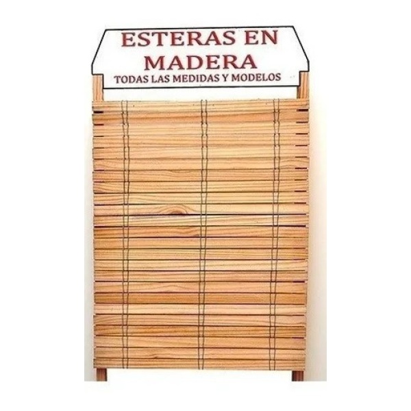 Esteras De Madera Completas En Pino Precio X Mt2
