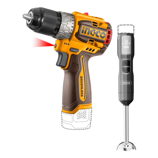 Combo Atornillador 16v Bat +mixer +valija Bat Y Carg Ingco