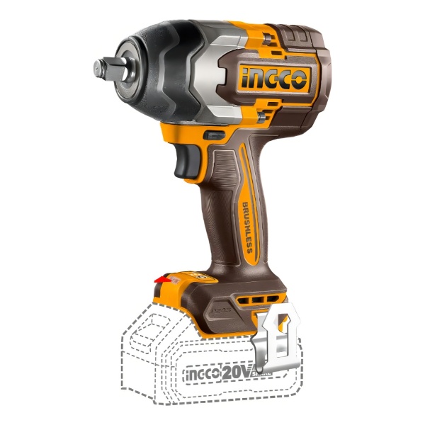 Llave De Impacto Inalámbrica 1/2- 20v - 850 Nm -2 Bat. 4.0ah