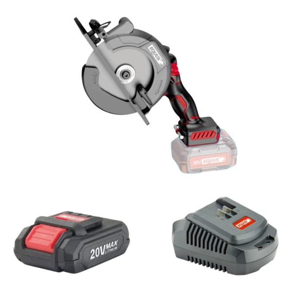 Combo Sierra Circular Inalámbrica + Batería + Cargador Equus