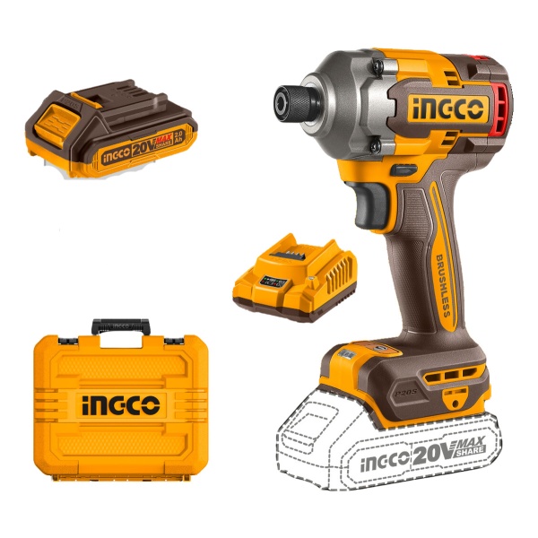 Atornillador De Impacto Industrial Bl 285 Nm Ingco Cirli2028