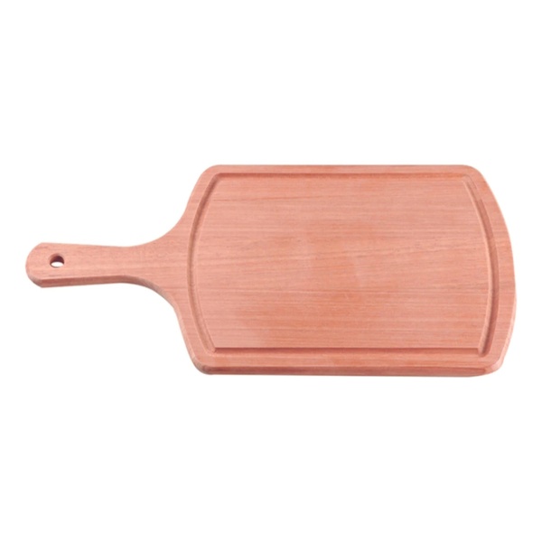 Tabla Para Asado Madera Con Mango 40 X 21 X 1.2cm