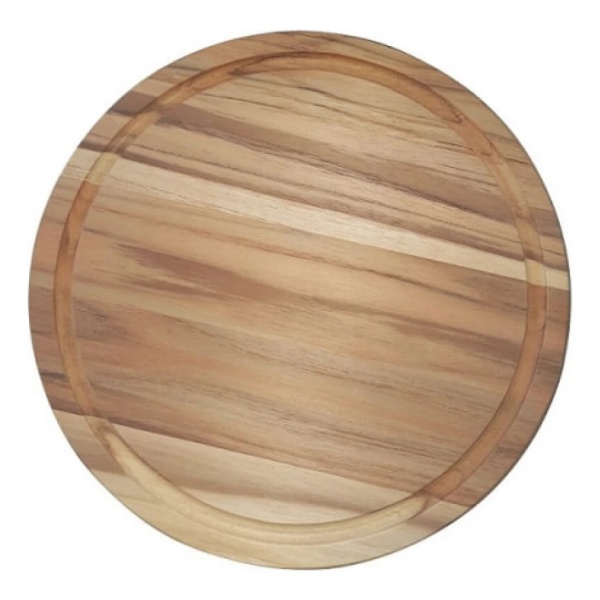 Tabla Plato Para Asado 23 X 1,5 Cm. Churrasco