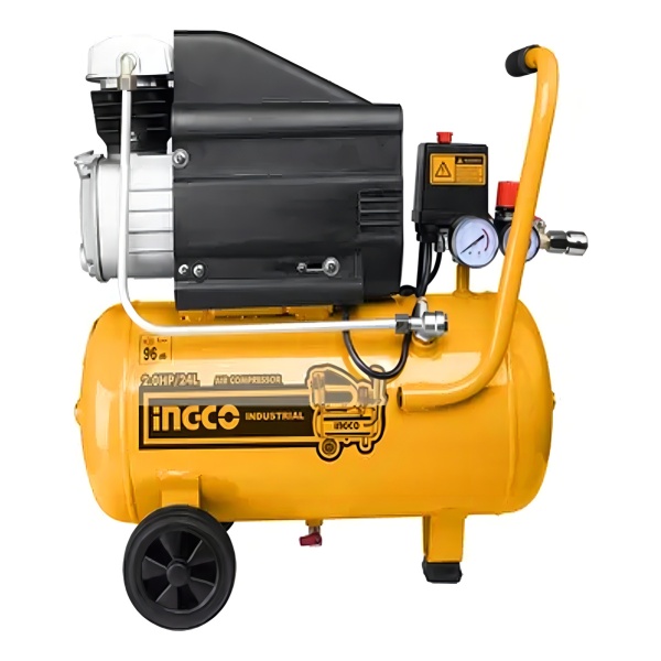 Compresor De Aire 24lt 2hp 8 Bar Ingco Ac20248 Fase Eléctric