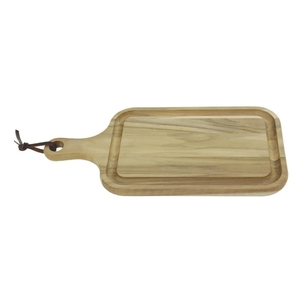 Tabla Con Mango 40 X 23 Cm, Churrasco - Tb1342