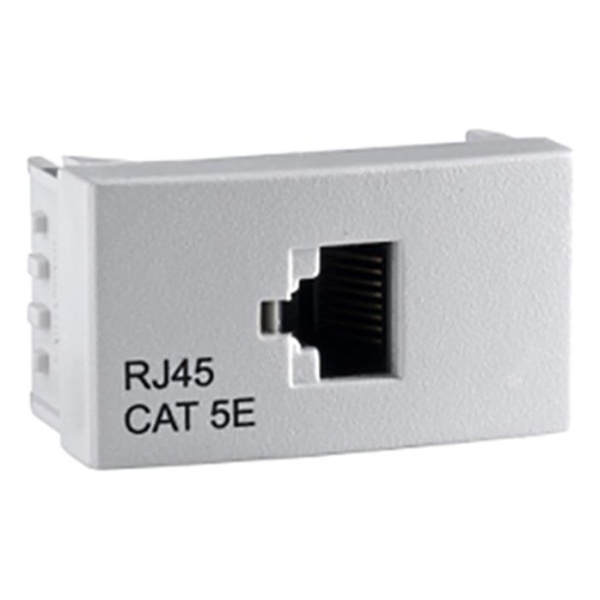 Modulo Rj 45 Cat. 5e Roda 1m -blanco