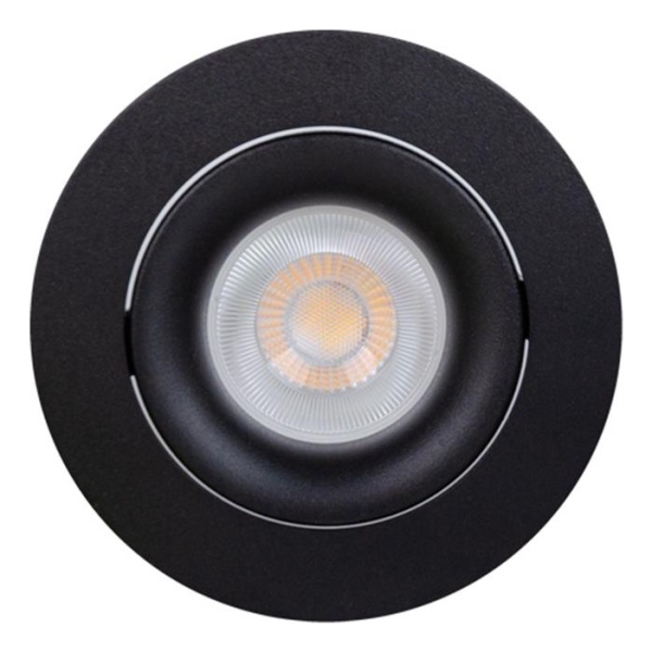 Downlight Redondo Sumota Móvil Negro Gu10 O112mm