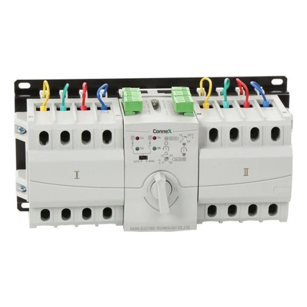 Doble Vía Automática Termomagnética 4p 63a 6ka