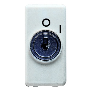 Módulo Interruptor Bipolar Con Llave Blanco
