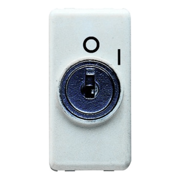 Módulo Interruptor Bipolar Con Llave Blanco