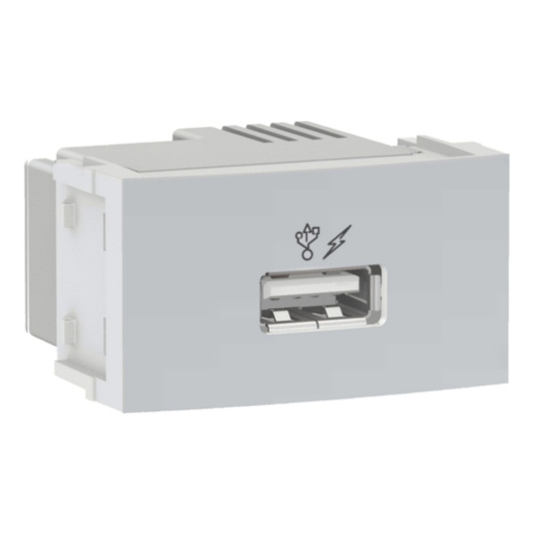 Toma Usb De 1a 220v Línea Roda/class Blanco Schneider