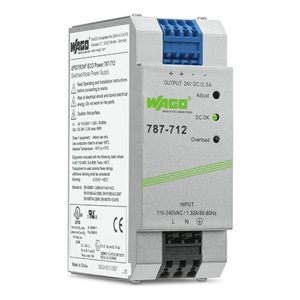 Fuente Alimentación Para Riel Din 24vdc-2,5a