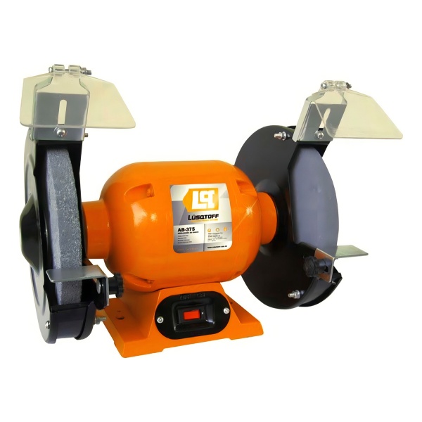 Amoladora De Banco 375w Lusqtoff Color Naranja