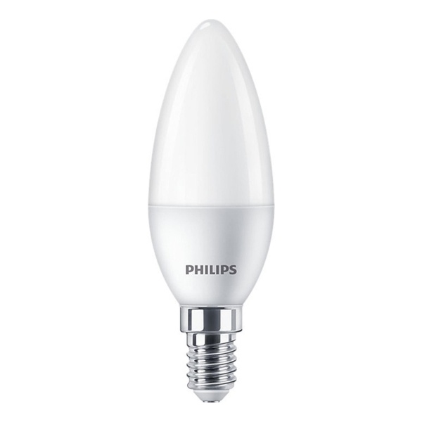 Lámpara Led Tipo Velita Opal, 5,5w/e14 - Philips L27201