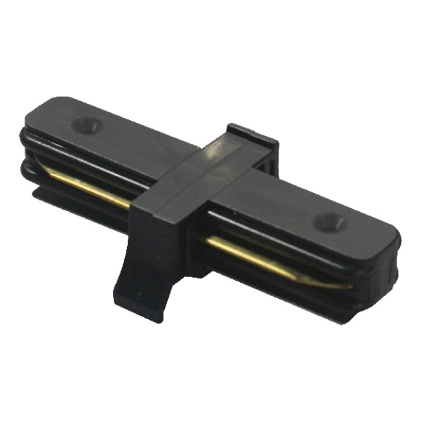 Unión Lineal Abs Negra Para Riel 2 Wiri-i(t) - Ixec Ix9606