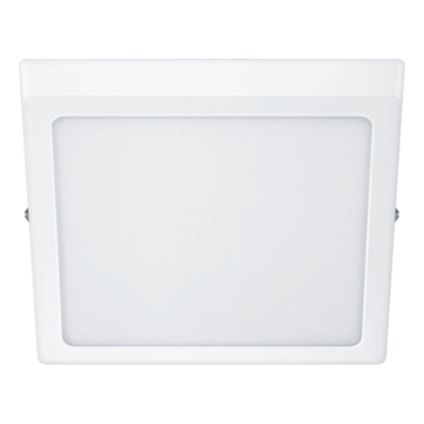 Downlight Cuadrado Led 18w 1300lm 210mm Luz Cálida