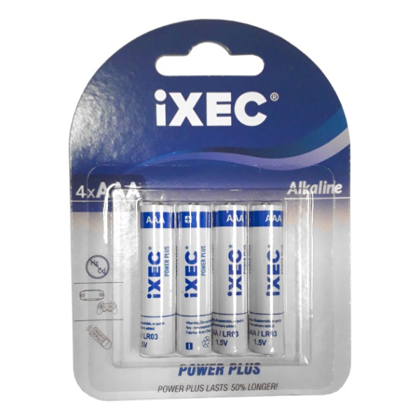 Pila Alcalina Aaa, Powerplus Ix9900 Precio X 3 Blisters