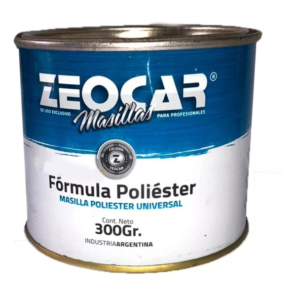 Masilla Plastica Automotriz Zeocar 300gr Pg