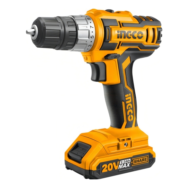 Atornillador 20v P20s Ingco Cdli200215 Color Amarillo
